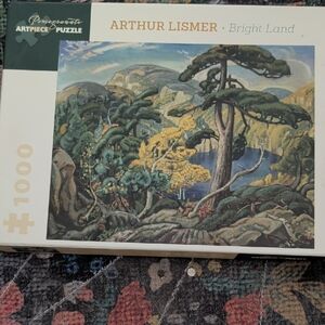 Landscape Puzzle - Green and Blue